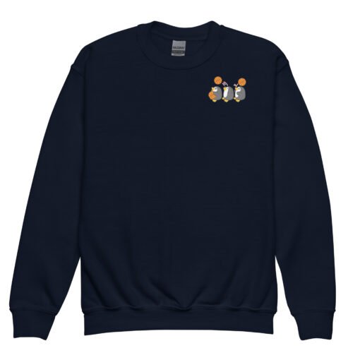 Youth crewneck sweatshirt Penguin Team Basketball - Image 3
