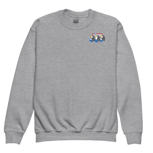 Youth crewneck sweatshirt Penguin Team Hockey - Image 6