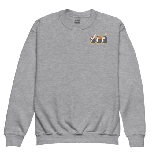 Youth crewneck sweatshirt Penguin Team Baseball - Image 6