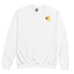 Youth crewneck sweatshirt Baby Chick Teddybear