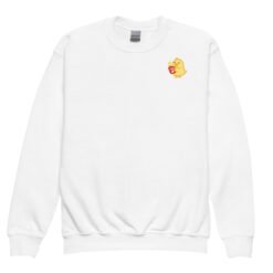 Youth crewneck sweatshirt Baby Chick Potato Chips