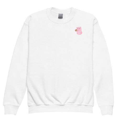 Youth crewneck sweatshirt Hungry Pig S'mores