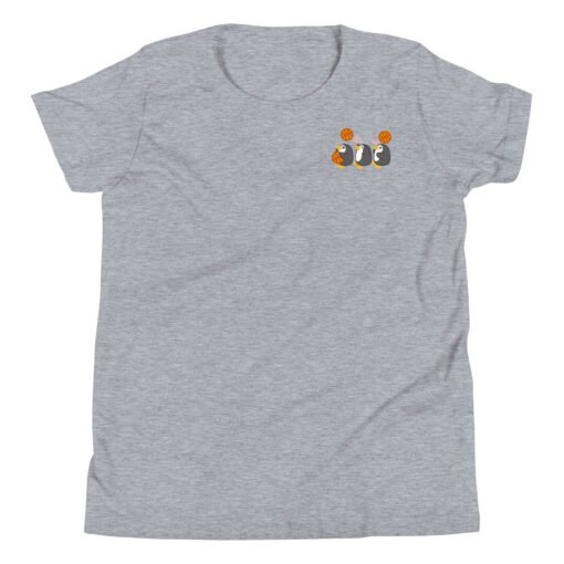 Youth Short Sleeve T-Shirt Penguin Team Basketball - Image 8