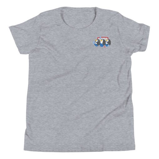 Youth Short Sleeve T-Shirt Penguin Team Hockey - Image 8