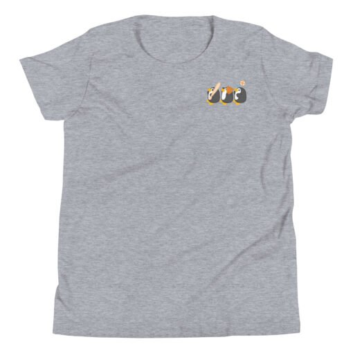 Youth Short Sleeve T-Shirt Penguin Team Baseball - Image 7