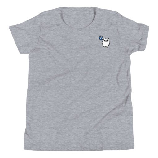 Youth Short Sleeve T-Shirt Little Ghost Volleyball - Image 7