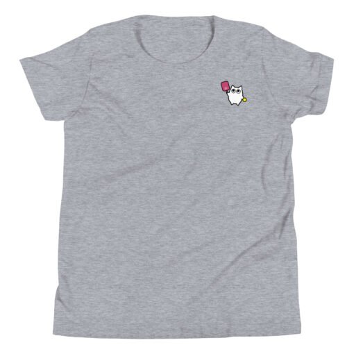 Youth Short Sleeve T-Shirt Little Ghost Pickleball - Image 7
