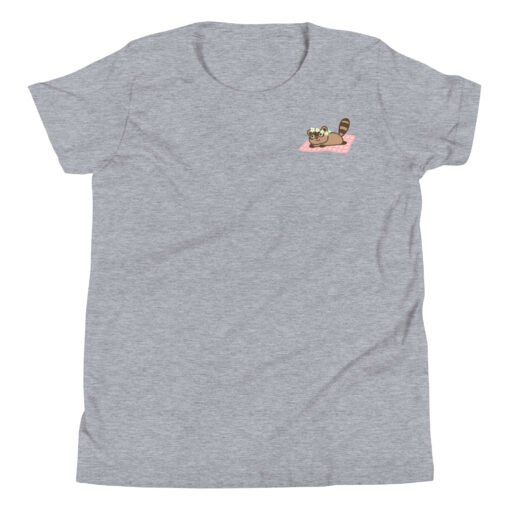 Youth Short Sleeve T-Shirt Raccoon Picnic - Image 7