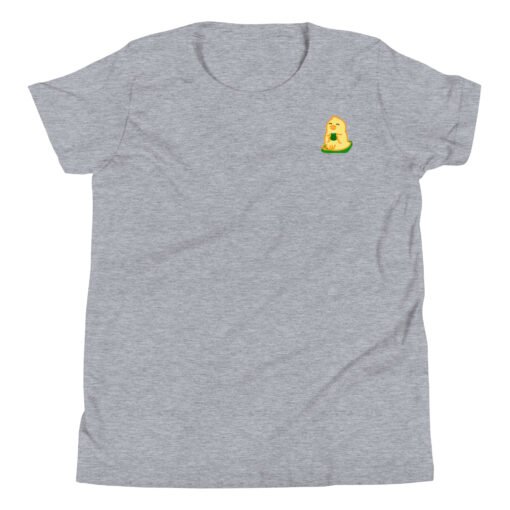 Youth Short Sleeve T-Shirt Baby Chick Green Tea - Image 7