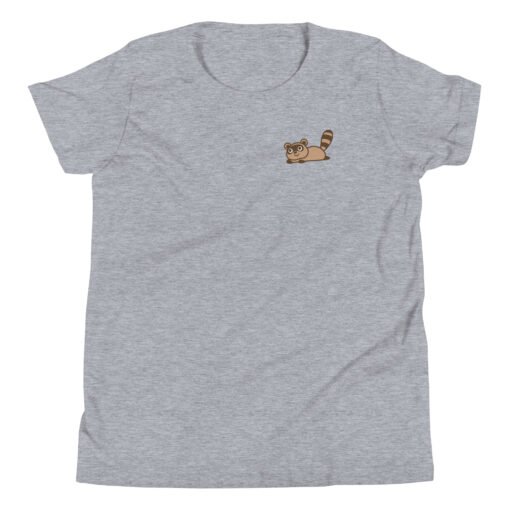 Youth Short Sleeve T-Shirt Raccoon - Image 7