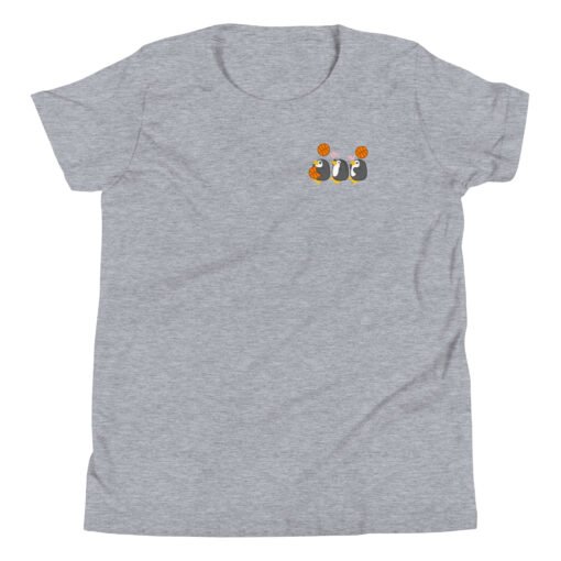 Youth Short Sleeve T-Shirt Penguin Team Basketball - Image 8