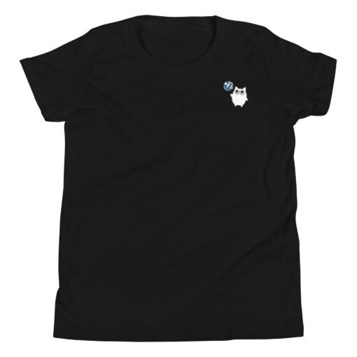 Youth Short Sleeve T-Shirt Little Ghost Volleyball - Image 2