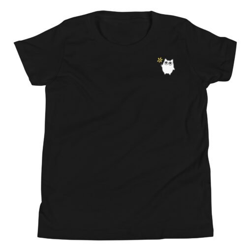 Youth Short Sleeve T-Shirt Little Ghost Flower - Image 2