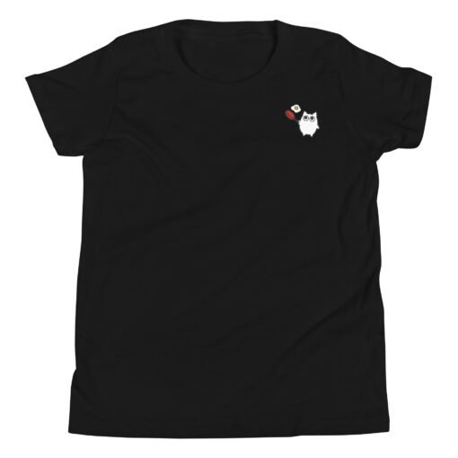 Youth Short Sleeve T-Shirt Little Ghost Cooking - Image 2