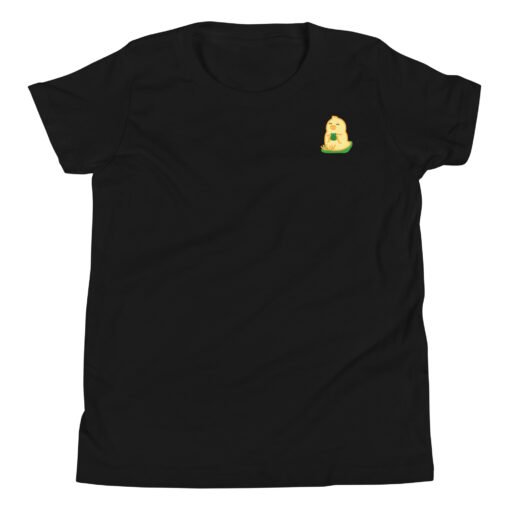 Youth Short Sleeve T-Shirt Baby Chick Green Tea - Image 2