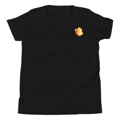 Youth Short Sleeve T-Shirt Baby Chick Potato Chips - Image 2