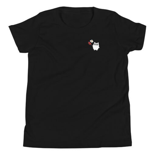Youth Short Sleeve T-Shirt Little Ghost Cooking - Image 2
