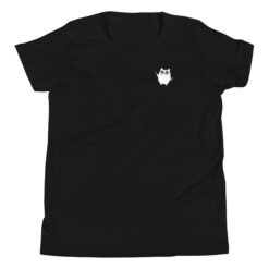 Alternative view of Youth Short Sleeve T-Shirt Little Ghost Makeup