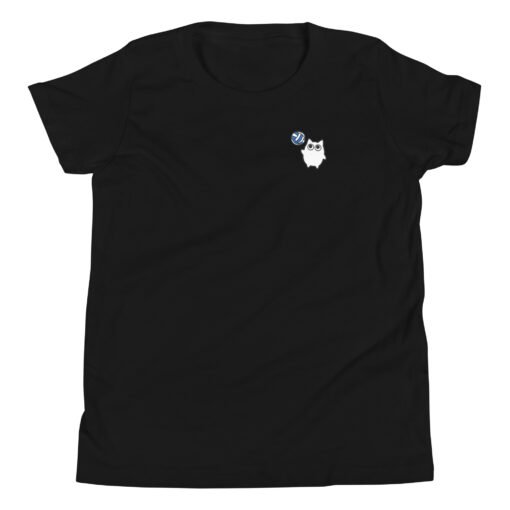 Youth Short Sleeve T-Shirt Little Ghost Volleyball - Image 2