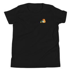 Alternative view of Youth Short Sleeve T-Shirt Gardening Capybara