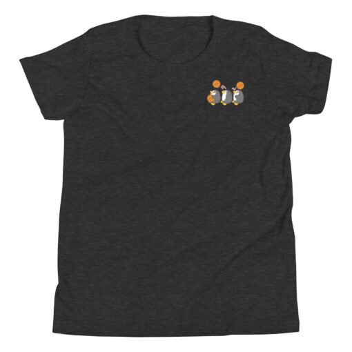 Youth Short Sleeve T-Shirt Penguin Team Basketball - Image 6