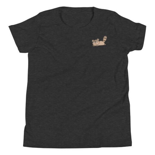Youth Short Sleeve T-Shirt Raccoon - Image 6