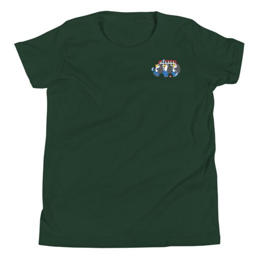 Youth Short Sleeve T-Shirt Penguin Team Hockey - Image 5