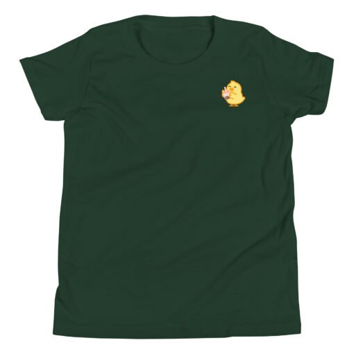 Youth Short Sleeve T-Shirt Baby Chick Boba - Image 5