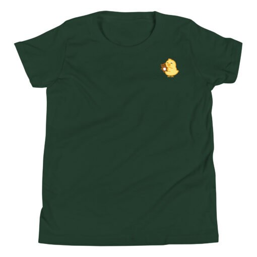 Youth Short Sleeve T-Shirt Baby Chick Teddybear - Image 5