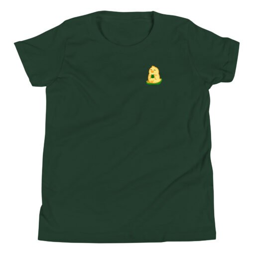 Youth Short Sleeve T-Shirt Baby Chick Green Tea - Image 5
