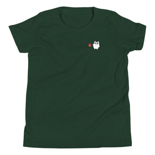 Youth Short Sleeve T-Shirt Little Ghost Lantern - Image 5