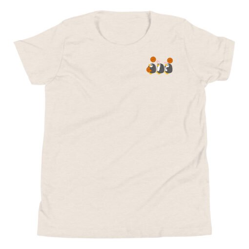 Youth Short Sleeve T-Shirt Penguin Team Basketball - Image 10