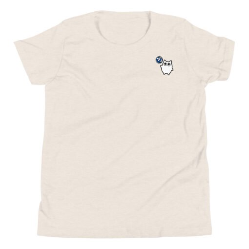 Youth Short Sleeve T-Shirt Little Ghost Volleyball - Image 9
