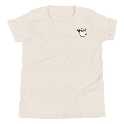 Youth Short Sleeve T-Shirt Little Ghost Donuts - Image 9