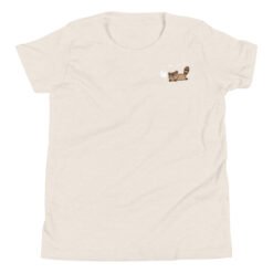 Youth Short Sleeve T-Shirt Raccoon Dandelion