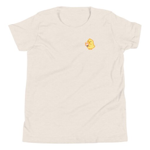 Youth Short Sleeve T-Shirt Baby Chick Boba - Image 9