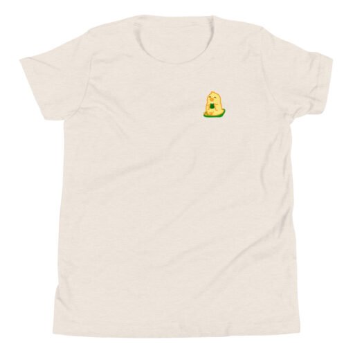 Youth Short Sleeve T-Shirt Baby Chick Green Tea - Image 9