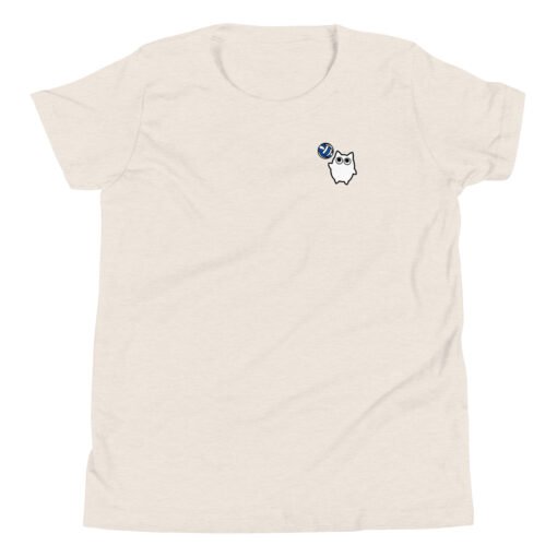 Youth Short Sleeve T-Shirt Little Ghost Volleyball - Image 9