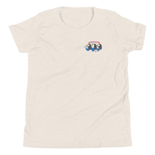 Youth Short Sleeve T-Shirt Penguin Team Hockey - Image 10