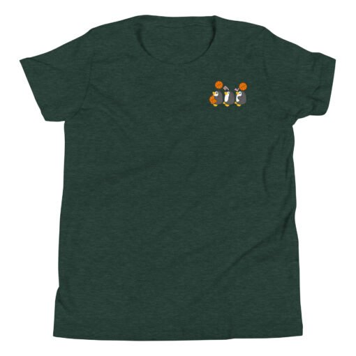 Youth Short Sleeve T-Shirt Penguin Team Basketball - Image 7