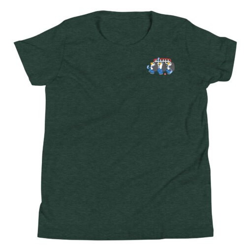 Youth Short Sleeve T-Shirt Penguin Team Hockey - Image 7