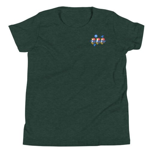 Youth Short Sleeve T-Shirt Penguin Team Waterpolo - Image 7
