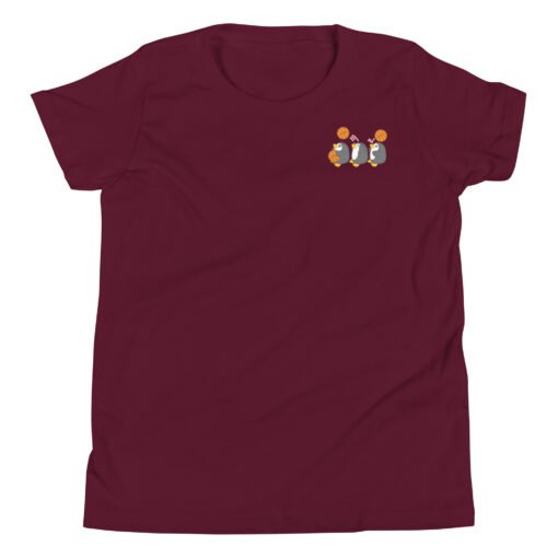 Youth Short Sleeve T-Shirt Penguin Team Basketball - Image 4
