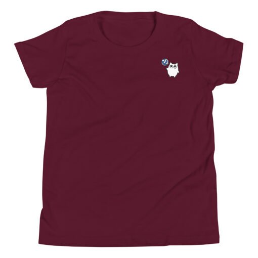 Youth Short Sleeve T-Shirt Little Ghost Volleyball - Image 4