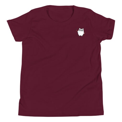 Youth Short Sleeve T-Shirt Little Ghost Makeup - Image 4
