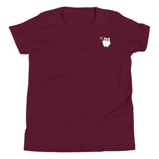 Youth Short Sleeve T-Shirt Little Ghost Flower - Image 4