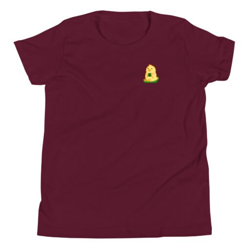 Youth Short Sleeve T-Shirt Baby Chick Green Tea - Image 4