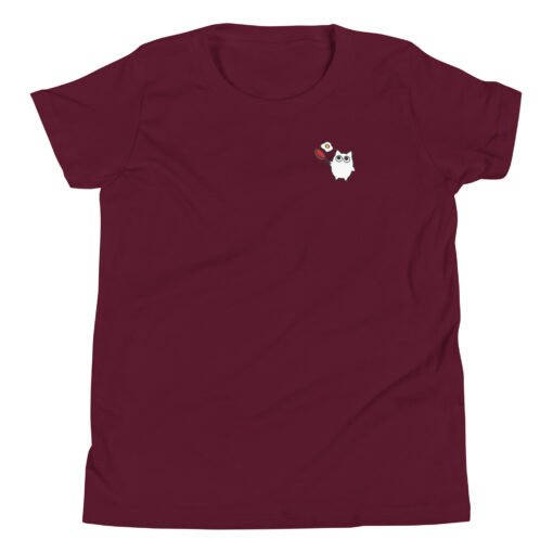 Youth Short Sleeve T-Shirt Little Ghost Cooking - Image 4