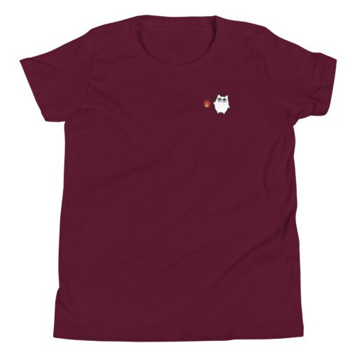 Youth Short Sleeve T-Shirt Little Ghost Lantern - Image 4