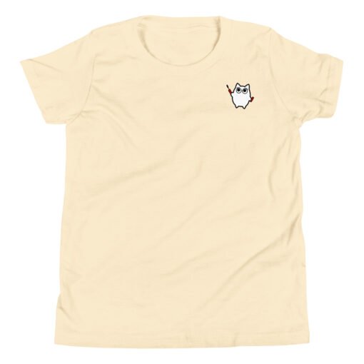Youth Short Sleeve T-Shirt Little Ghost Makeup - Image 10